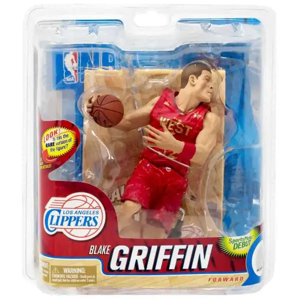 McFarlane Toys NBA Los Angeles Clippers Sports Basketball Series 20 Blake Griffin Action Figure [All-Star Jersey]