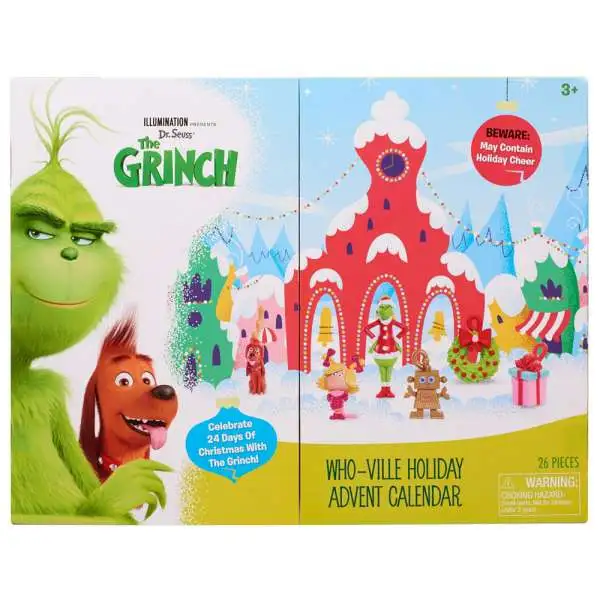 Dr. Seuss The Grinch 2018 Who-Ville Holiday Exclusive Advent Calendar