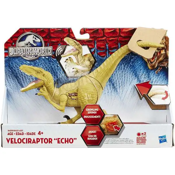 Jurassic World Growler Velociraptor Echo Action Figure [Damaged Package]