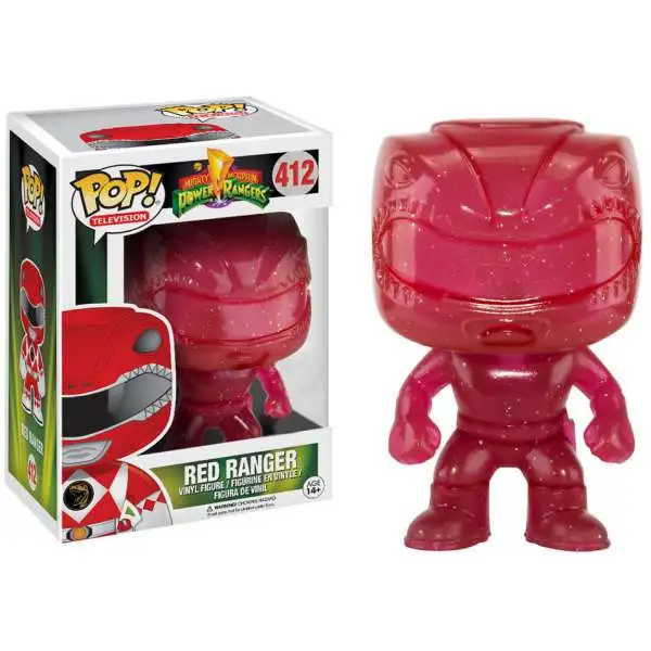 Funko Power Rangers POP! Television Red Ranger Exclusive Vinyl Figure #412 [Morphing, Damaged Package]