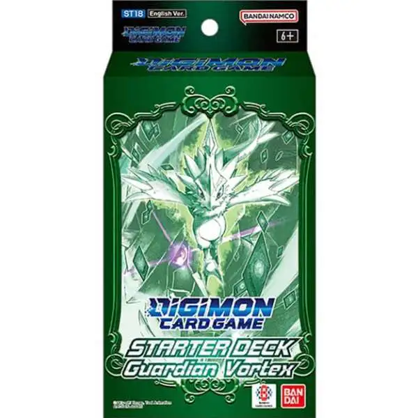 Digimon Trading Card Game Guardian Vortex Starter Deck ST-18 [54 Cards]