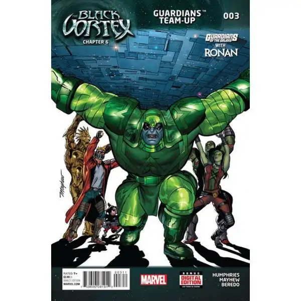 Marvel Comics Black Vortex #3 Guardians of the Galaxy Team-Up Comic Book