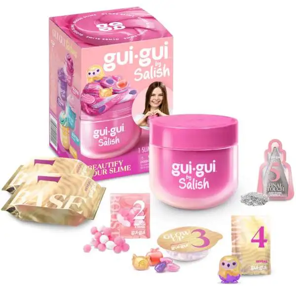 Gui-Gui by Salish Slime PINK Gloss Pack [The Most Beautiful Slime Ever!, Damaged Package]