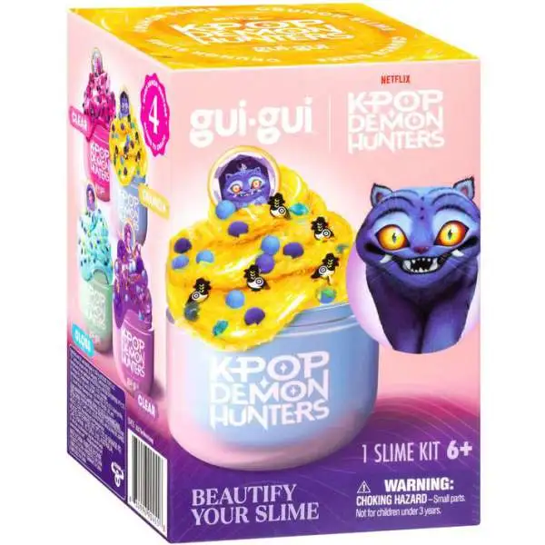 Gui-Gui KPop Demon Hunters Slime DERPY TIGER Pack [The Most Beautiful Slime Ever!] (Pre-Order ships June)