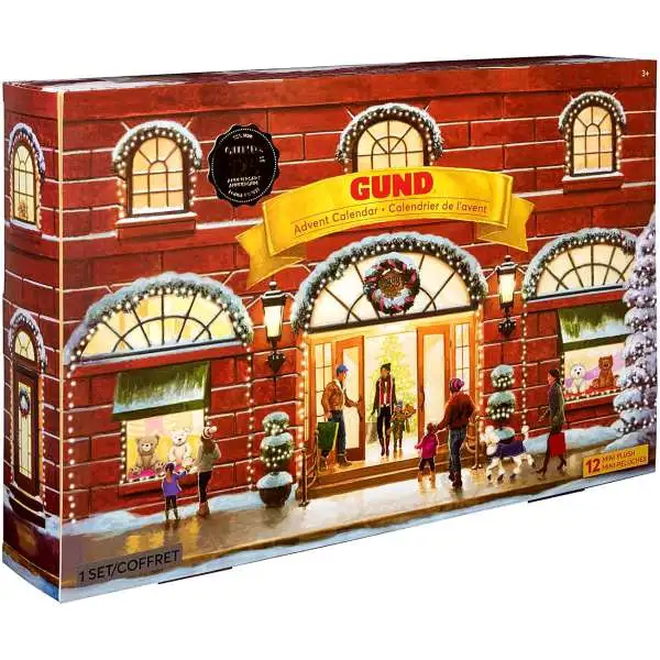 Gund 2023 Holiday 12 Days of Plush 4-Inch Advent Calendar