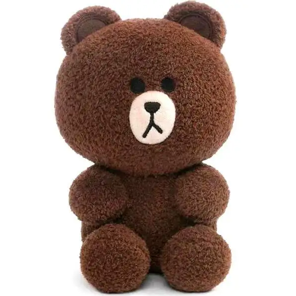 Line Friends Brown 7-Inch Plush [Seated]