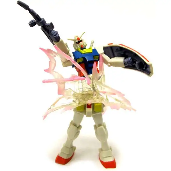 Gundam Mobile Suit Selection 40 Gashapoin RX-78 3-Inch PVC Figure #7 [Exploding]