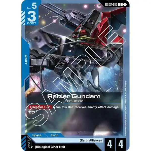 Gundam Trading Card Game Dual Impact Single Card Common Hizack