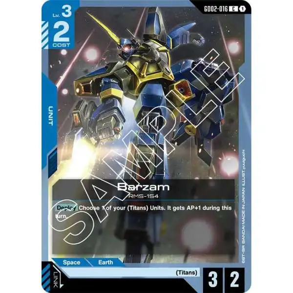 Gundam Trading Card Game Dual Impact Single Card Common Hizack