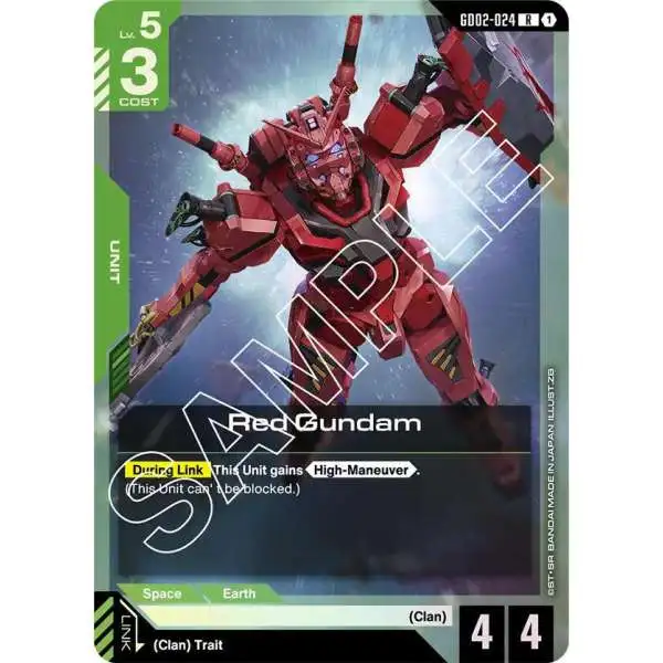 Gundam Trading Card Game Dual Impact Single Card Common Ga-Zowmn