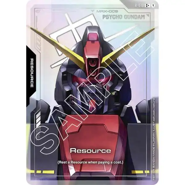 Gundam Trading Card Game Phantom Aria Single Card Common Resource