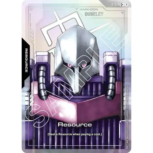 Gundam Trading Card Game Dual Impact Common+ Resource R-014