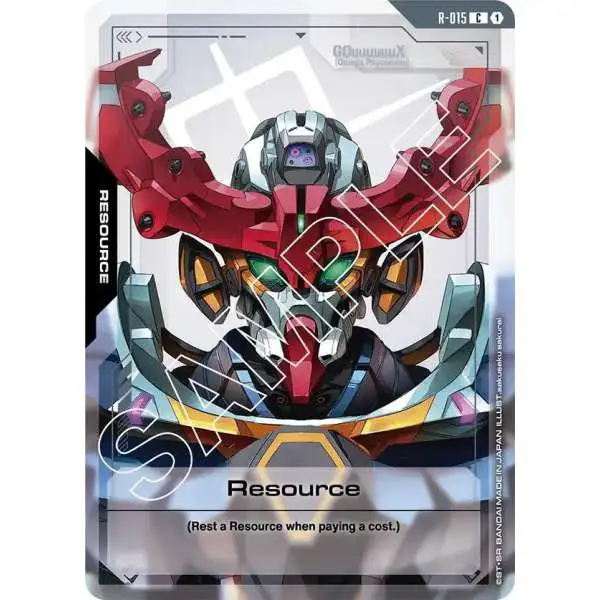 Gundam Trading Card Game Dual Impact Common Resource R-015