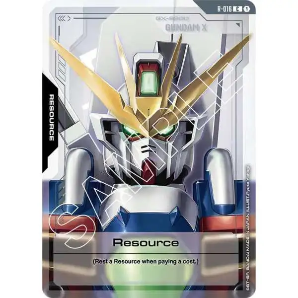 Gundam Trading Card Game Dual Impact Common Resource R-016