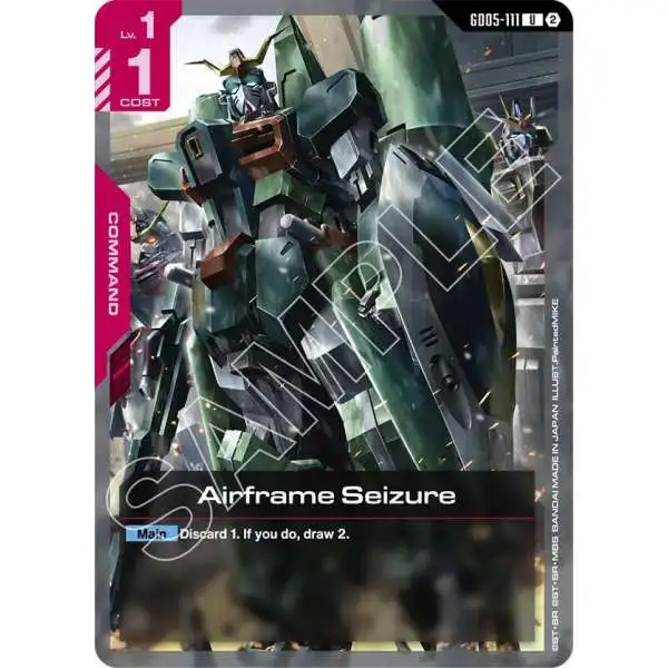 Gundam Trading Card Game Freedom Ascension Single Card Uncommon