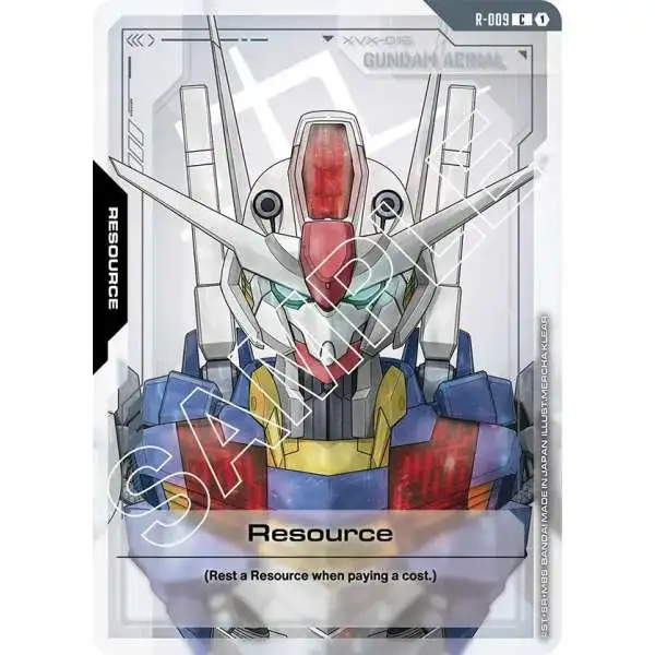 Gundam Trading Card Game Newtype Rising Common Resource R-009