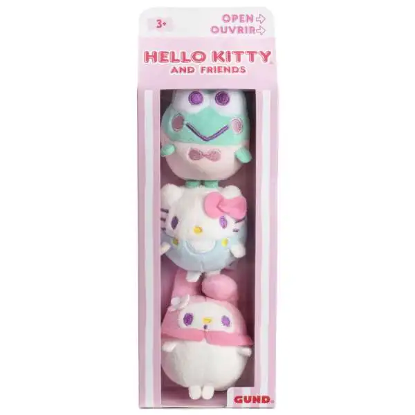 Sanrio Hello Kitty 2.5-Inch Mini Plush 3-Pack