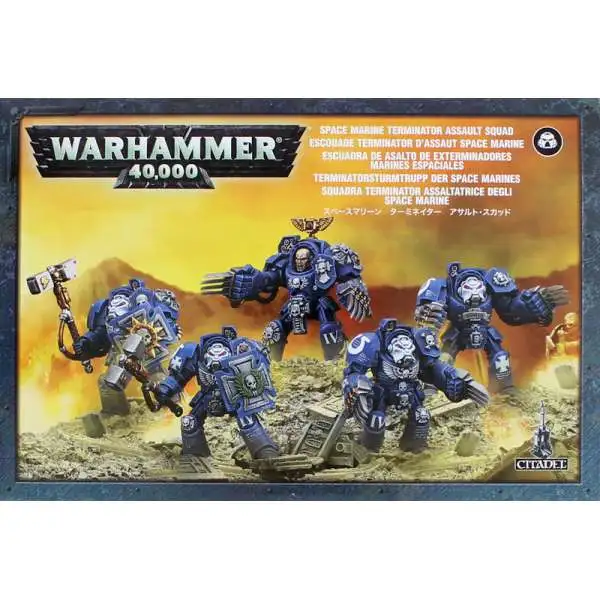 Warhammer 40,000 Space Marines Space Marine Terminator Assault Squad