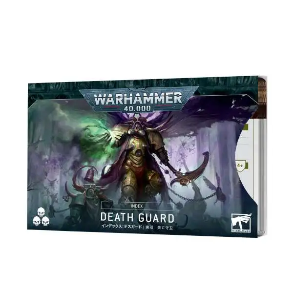 Warhammer 40,000 10th Edition: Death Guard Index Cards [Sealed]