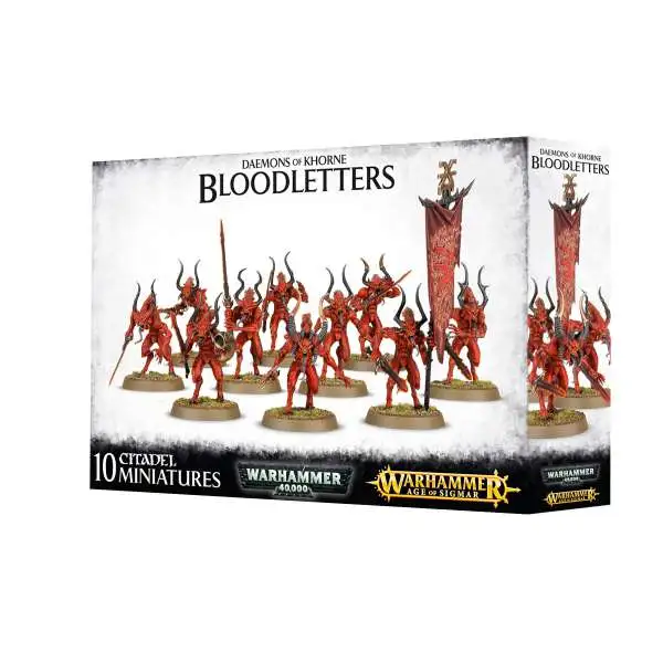 Warhammer Age of Sigmar Grand Alliance Chaos Daemons of Chaos Daemons Of Khorne Bloodletters