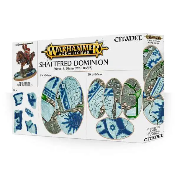 Warhammer Age of Sigmar Shattered Dominion 60 * 90mm Oval