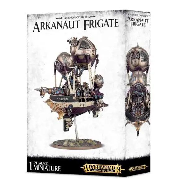 Warhammer Age of Sigmar Grand Alliance Order Kharadron Overlords Arkanaut Frigate