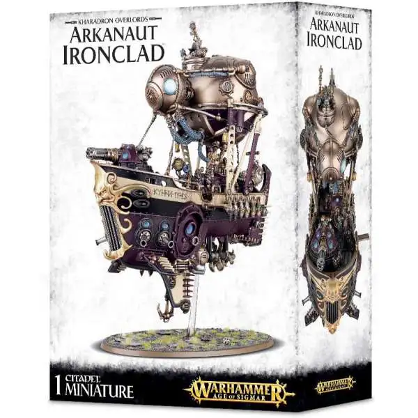 Warhammer Age of Sigmar Grand Alliance Order Kharadron Overlords Arkanaut Ironclad Miniature