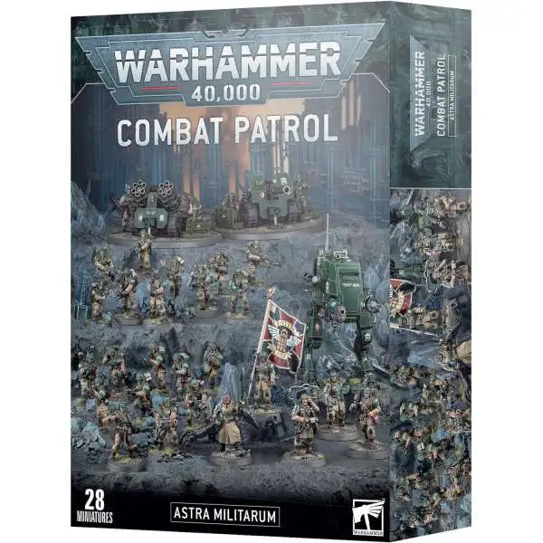 Warhammer 40,000 Astra Militarum Combat Patrol Miniatures Set