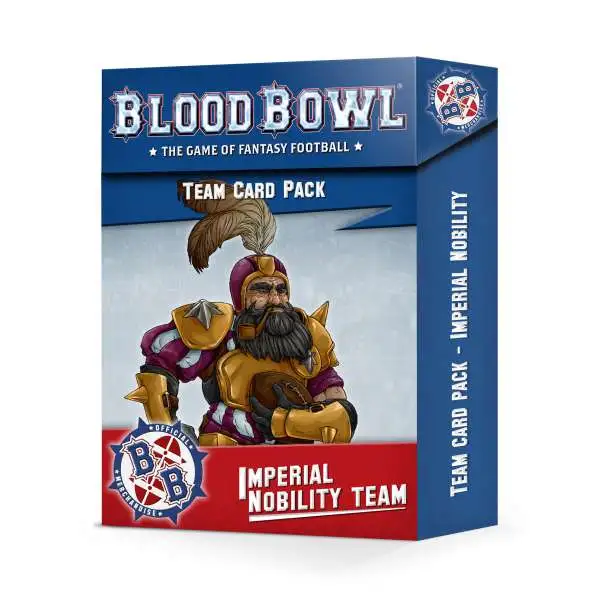 Blood Bowl Imperial Nobility Team Card Pack