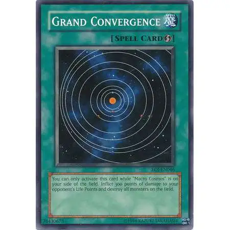 YuGiOh GX Trading Card Game Enemy of Justice Common Grand Convergence EOJ-EN046