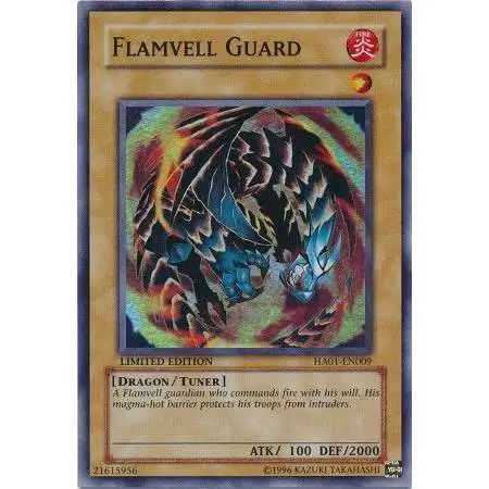 YuGiOh Hidden Arsenal 1 Super Rare Flamvell Guard HA01-EN009