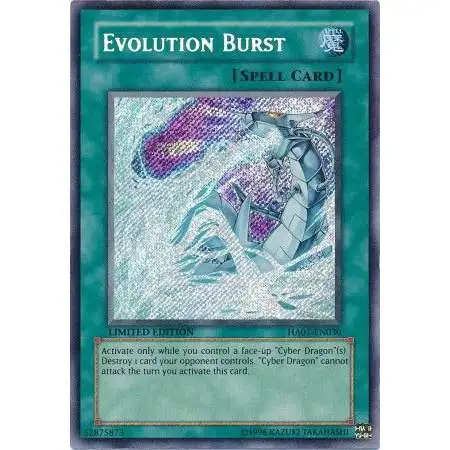 YuGiOh Hidden Arsenal 1 Secret Rare Evolution Burst HA01-EN030