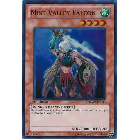 YuGiOh YuGiOh 5D's Hidden Arsenal 2 Super Rare Mist Valley Falcon HA02-EN048