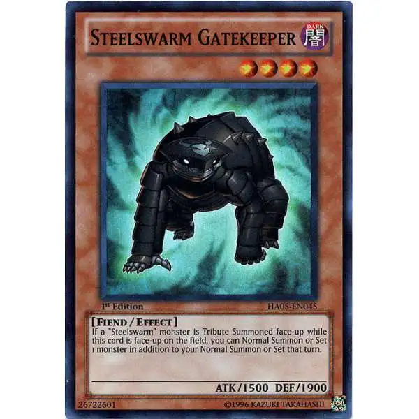 Yu-Gi-Oh! Steelswarm Gatekeeper Card - DT05-EN078 Common 1st Edition - Duel Terminal 5 Monster - View #6