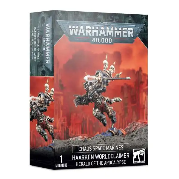 Warhammer 40,000 Chaos Space Marines Haarken Worldclaimer [Herald of the Apocalypse]