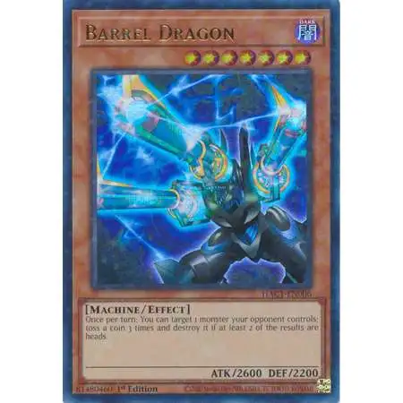 YuGiOh Hidden Arsenal: Chapter 1 Duel Terminal Ultra Parallel Rare Barrel Dragon HAC1-EN006