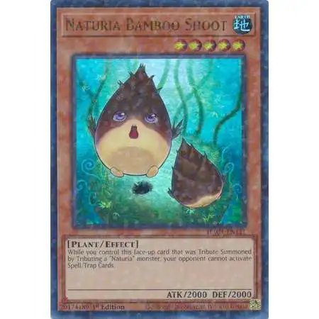 YuGiOh Hidden Arsenal: Chapter 1 Duel Terminal Ultra Parallel Rare Naturia Bamboo Shoot HAC1-EN111