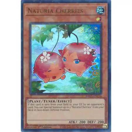 YuGiOh Hidden Arsenal: Chapter 1 Duel Terminal Ultra Parallel Rare Naturia Cherries HAC1-EN116