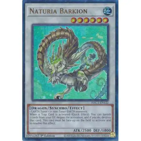 YuGiOh Hidden Arsenal: Chapter 1 Duel Terminal Ultra Parallel Rare Naturia Barkion HAC1-EN122