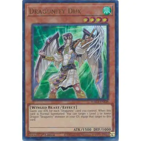 YuGiOh Hidden Arsenal: Chapter 1 Duel Terminal Ultra Parallel Rare Dragunity Dux HAC1-EN149