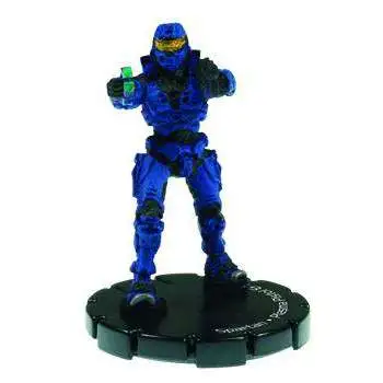 Halo 3 ActionClix Common Spartan Plasma Pistol & M7/Caseless SMG #010 [Blue]
