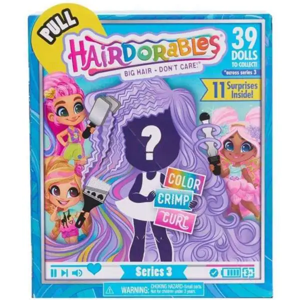 Hairdorables Series 3 Doll Mystery Pack [11 Surprises Inside!]