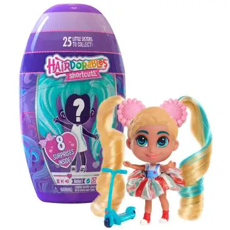 Hairdorables Shortcuts Series 1 Mystery Pack
