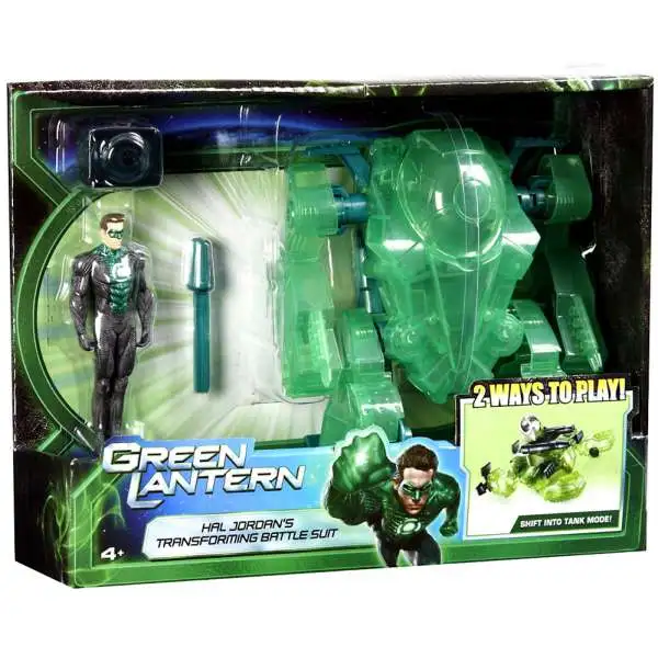 Green Lantern Movie Hal Jordan's Transforming Battle Suit Action Figure Playset