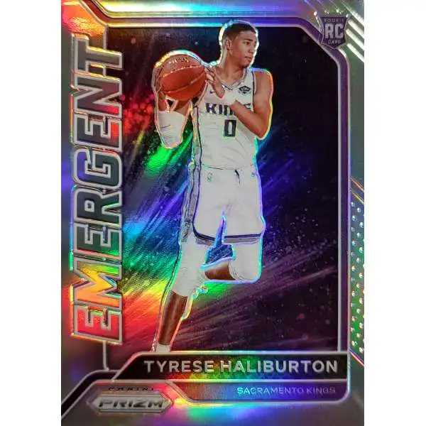 NBA 2020-21 Panini Prizm Basketball Silver Emergent Tyrese Haliburton #29 [Rookie]