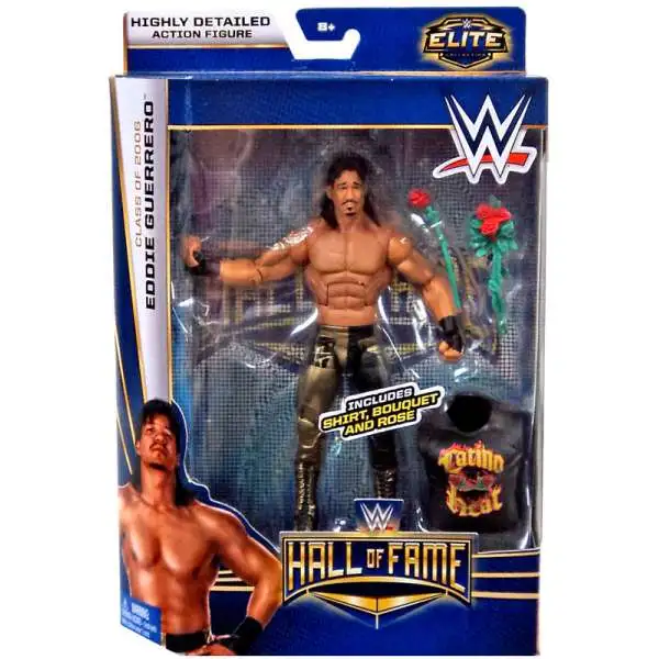 WWE Wrestling Elite Collection Hall of Fame Eddie Guerrero Action Figure [Shirt, Bouquet & Rose]