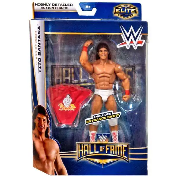 WWE Wrestling Elite Collection Hall of Fame Tito Santana Action Figure [Entrance Shirt]