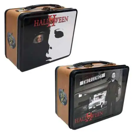 Halloween 2 Tin Tote Lunch Box