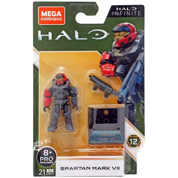 Halo Infinite Heroes Series 12 Spartan Mark VII Mini Figure GNB17