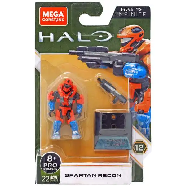 Halo Infinite Heroes Series 12 Brute Warrior Mini Figure GNB20 Mega ...